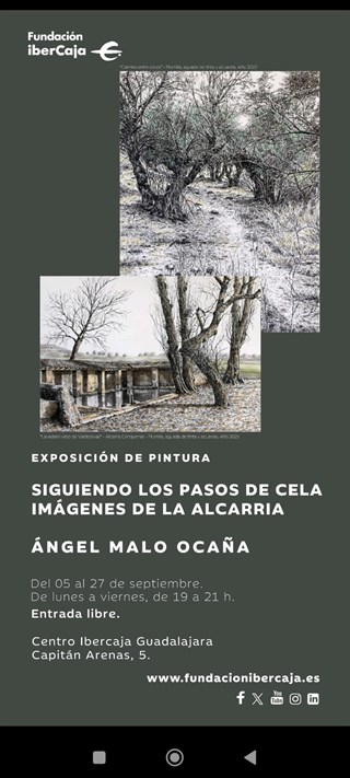 EXPOSICIN DE PINTURA DE NUESTRO COMPAERO NGEL MALO OCAA