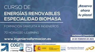 Curso Subvencionado "Energías Renovables: Especialidad Biomasa"