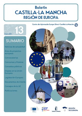 &#8220;Boletn Electrnico Castilla-La Mancha Regin de Europa&#8221; N 13 &#8211; ENERO 2019