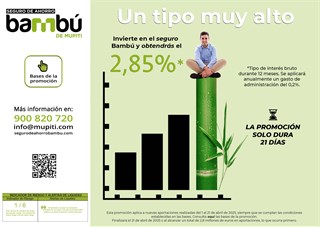 ¡Nueva promoción para el seguro Bambú: “Un tipo muy alto”!