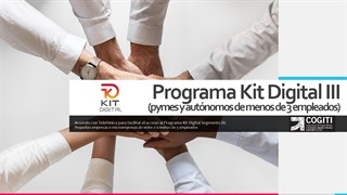 Acceso al Programa Kit Digital III para digitalizar a pymes y autónomos de menos de 3 empleados