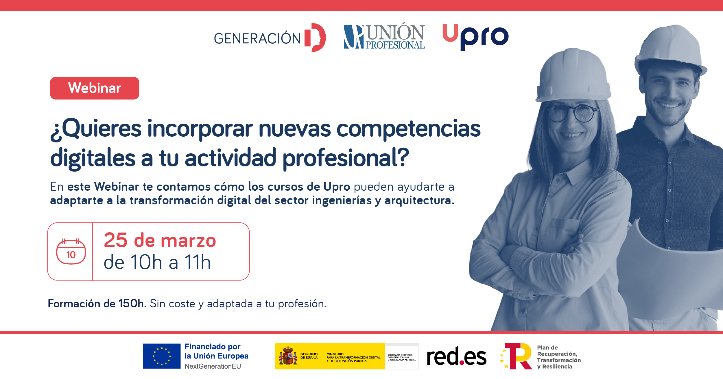 Webinar gratuito: Impulsa tu carrera con competencias digitales – 25 de marzo