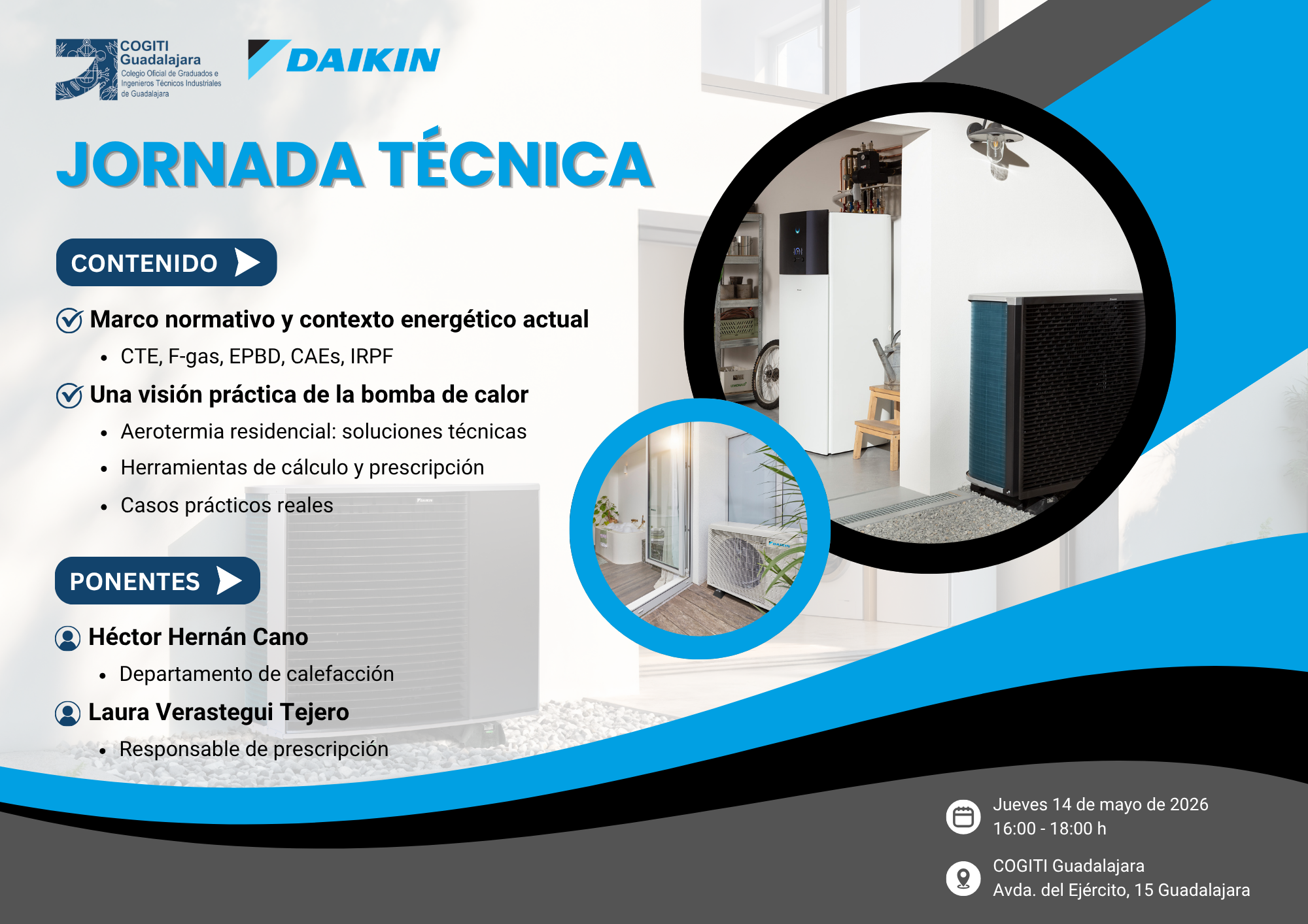 Jornada Técnica Aerotermia Residencial Soluciones Técnicas DAIKIN