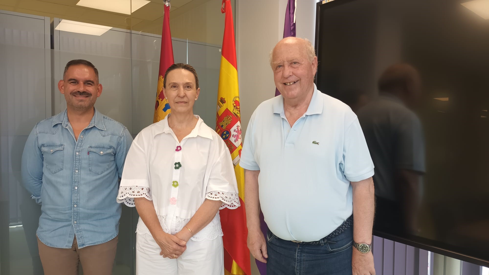 INTERESANTE REUNIÓN CON LA ALCALDESA DE GUADALAJARA